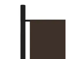 vidaXL 6-Panel Room Divider Brown 300x180 cm