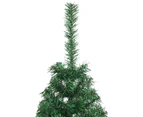 Artificial Half Christmas Tree with Stand Green 120 cm PVC