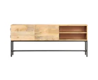 Sideboard 145x30x60 cm Solid Mango Wood