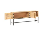 Sideboard 145x30x60 cm Solid Mango Wood