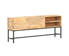 Sideboard 145x30x60 cm Solid Mango Wood