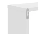 vidaXL Wall Cube Shelves 6 pcs High Gloss White 22x15x22 cm