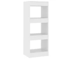 vidaXL Book Cabinet/Room Divider White 40x30x103 cm Engineered Wood