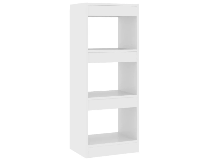 vidaXL Book Cabinet/Room Divider White 40x30x103 cm Engineered Wood