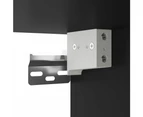 vidaXL Wall-mounted Bedside Cabinets 2 pcs Black 41.5x36x28cm