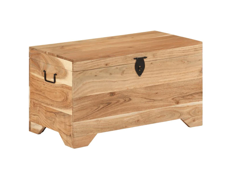 vidaXL Storage Chest Solid Acacia Wood