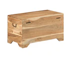 vidaXL Storage Chest Solid Acacia Wood