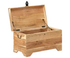 vidaXL Storage Chest Solid Acacia Wood