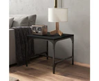 vidaXL Side Table Black 40x40x35 cm Engineered Wood