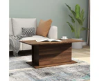 vidaXL Coffee Table Brown Oak 102x55.5x40 cm Engineered Wood