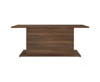 vidaXL Coffee Table Brown Oak 102x55.5x40 cm Engineered Wood