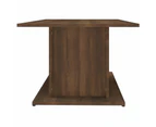 vidaXL Coffee Table Brown Oak 102x55.5x40 cm Engineered Wood