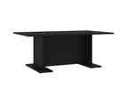 vidaXL Coffee Table Black 103.5x60x40 cm Engineered Wood