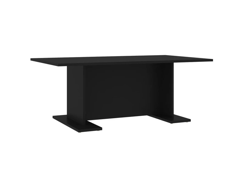 vidaXL Coffee Table Black 103.5x60x40 cm Engineered Wood