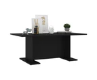 vidaXL Coffee Table Black 103.5x60x40 cm Engineered Wood