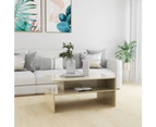 vidaXL Coffee Table Sonoma Oak 90x60x42.5 cm Engineered Wood