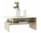 vidaXL Coffee Table Sonoma Oak 90x60x42.5 cm Engineered Wood