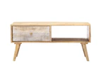 vidaXL Coffee Table 88x60x40 cm Solid Mango Wood