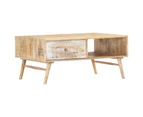 vidaXL Coffee Table 88x60x40 cm Solid Mango Wood