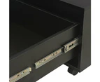 vidaXL Coffee Table High Gloss Black 60x60x35 cm Engineered Wood