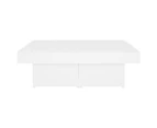 vidaXL Coffee Table White 90x90x28 cm Engineered Wood