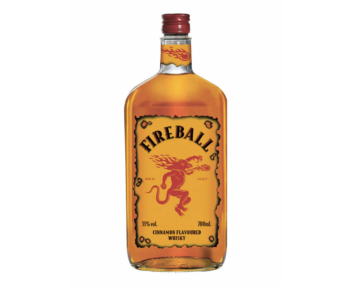 Fireball Cinnamon Flavoured Canadian Whisky 700ml