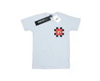 Disney Girls Donald Duck Karate Kick Cotton T-Shirt (White) - BI29353