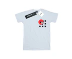 Disney Girls Minnie Mouse Karate Kick Cotton T-Shirt (White) - BI29404