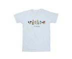 Disney Girls Mickey Mouse And Friends Cotton T-Shirt (White) - BI29574