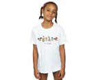 Disney Girls Mickey Mouse And Friends Cotton T-Shirt (White) - BI29574