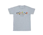 Disney Girls Mickey Mouse And Friends Cotton T-Shirt (Sports Grey) - BI29574