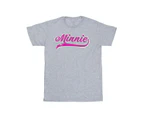 Disney Girls Minnie Mouse Logo Cotton T-Shirt (Sports Grey) - BI29706