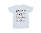 Disney Girls Minnie Mouse Multiple Cotton T-Shirt (White) - BI29743