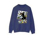 Star Wars Mens Vader Water Colour Pop Art Sweatshirt (Navy Blue) - BI46081