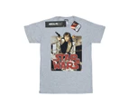 Star Wars Girls Han Solo Shooting Cotton T-Shirt (Sports Grey) - BI46173