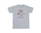Disney Girls Hocus Pocus Broom Squad 93 Cotton T-Shirt (Sports Grey) - BI47606
