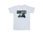 DC Comics Girls DC Comics DC League Of Super-Pets Unite Pair Cotton T-Shirt (White) - BI47662