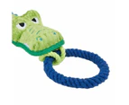 Pet Tug Crocodile Toy - Anko - Green