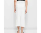 Target Denim Maxi Skirt - White