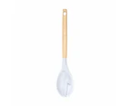 Wood & Silicone Spoon - Anko