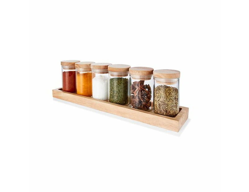 Glass Jars, Set of 6 - Anko