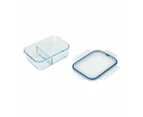 Glass Meal Prep Container, 2 Compartment - Anko