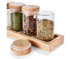 Glass Jars, Set of 6 - Anko