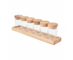 Glass Jars, Set of 6 - Anko