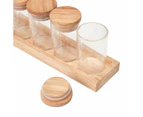 Glass Jars, Set of 6 - Anko