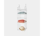 Plastic Hanging Shelves - Anko - White
