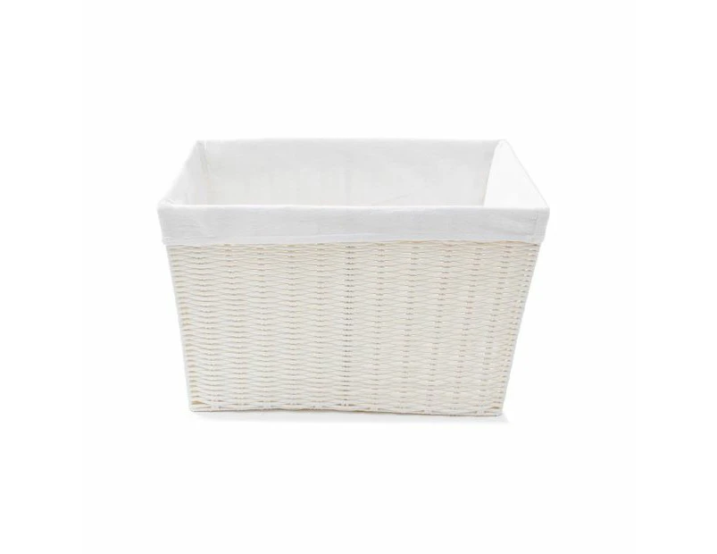 Rattan Basket with Liner - Anko