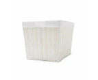 Rattan Basket with Liner - Anko