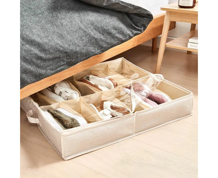 Underbed Shoe Organiser - Anko