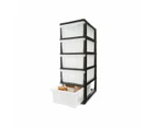 5 Drawer Unit with Wheels - Anko